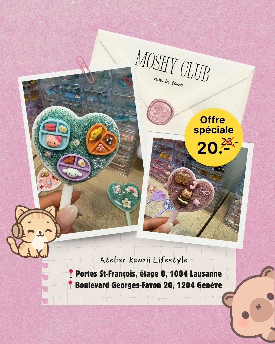 atelier resine kawaii genève