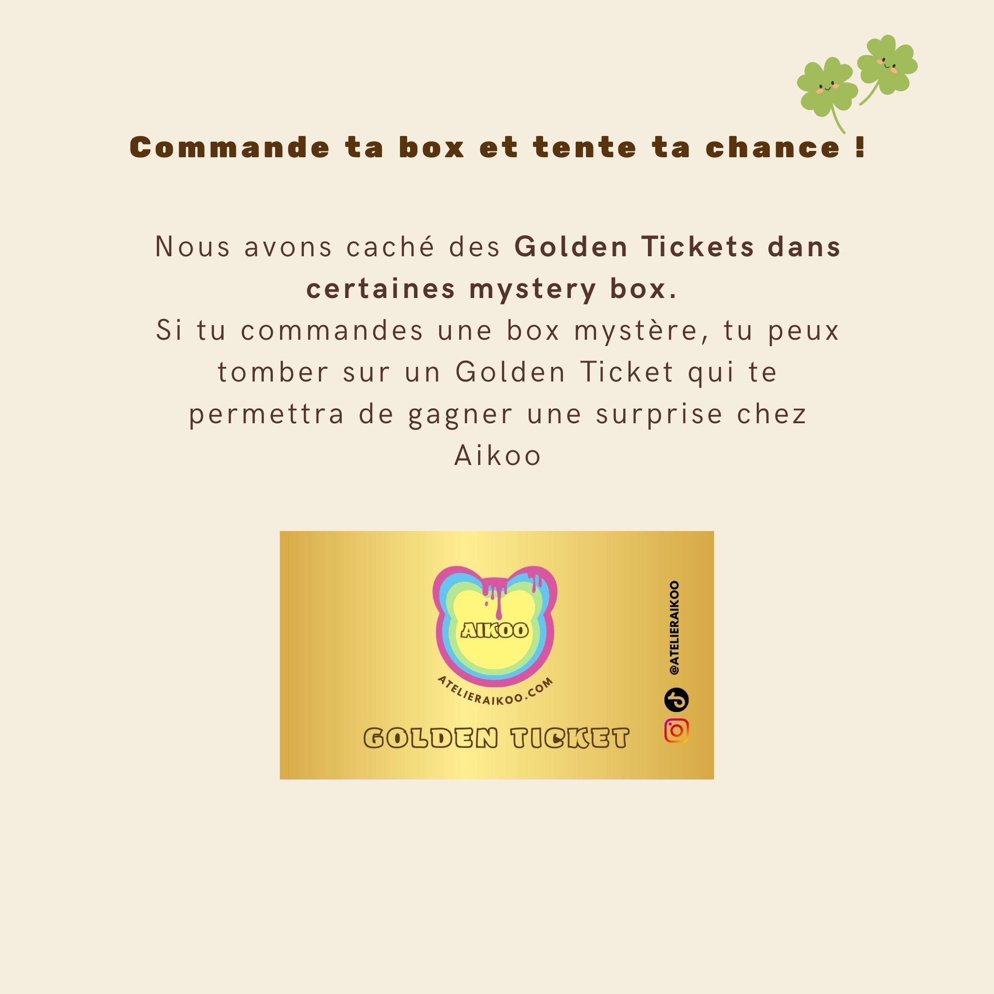 🎁 OFFRE SPÉCIALE – 2 MYSTERY BOX pour 99.- ✨