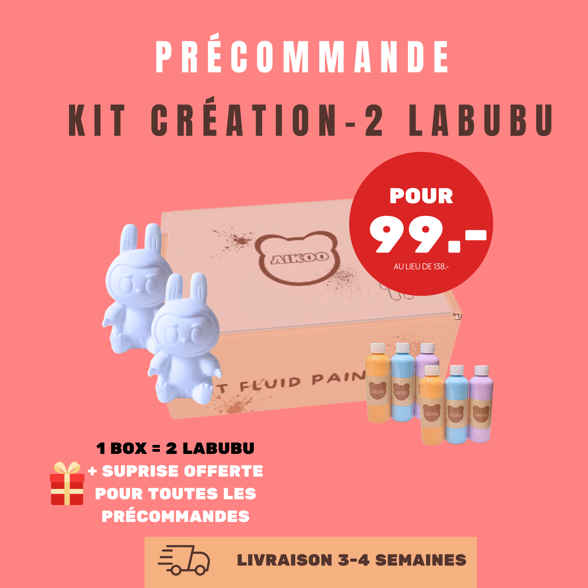 atelier peinture pour 2 