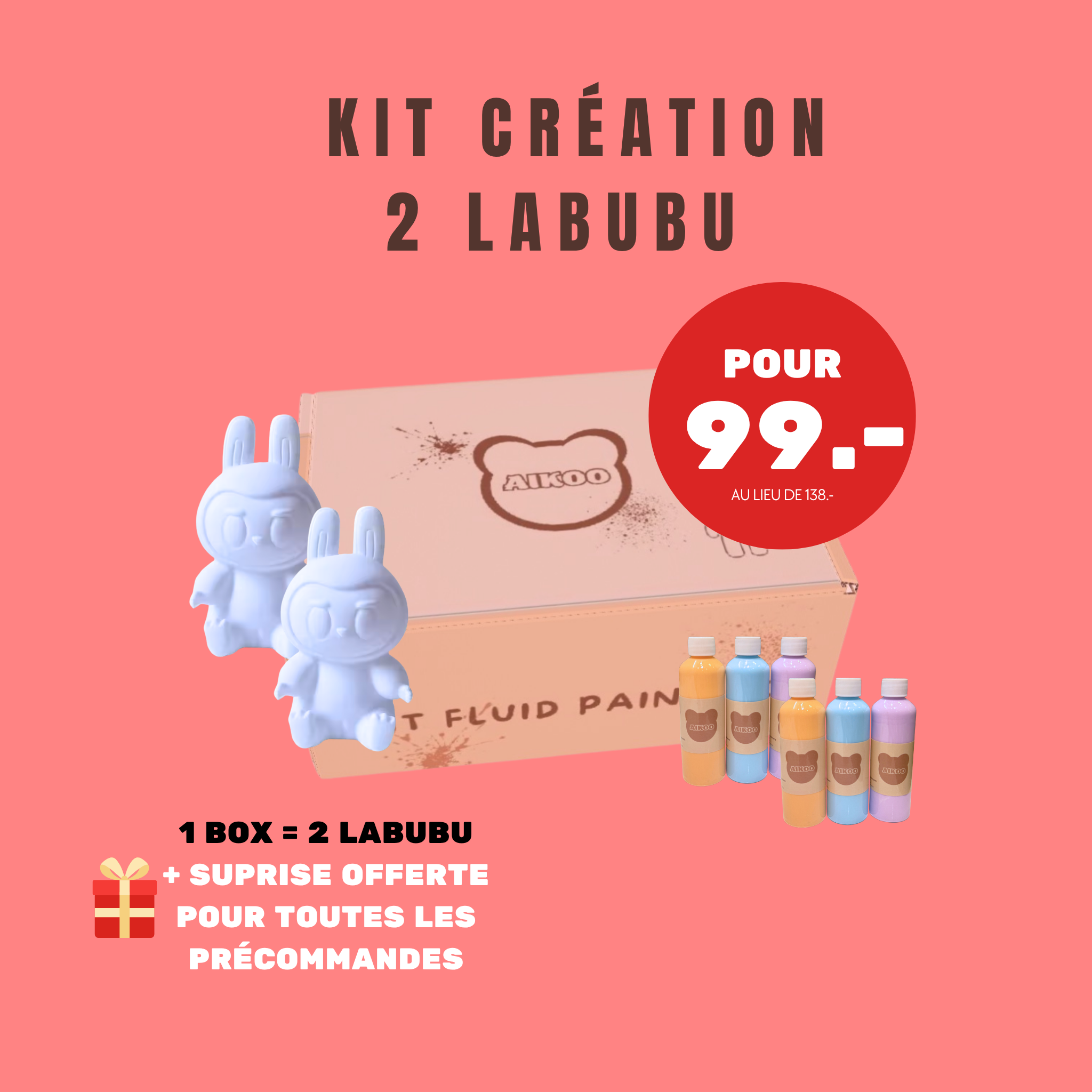 🎁 OFFRE SPÉCIALE – KIT FLUID PAINTING LABUBU POUR 2 ✨ EN PRECOMMANDE