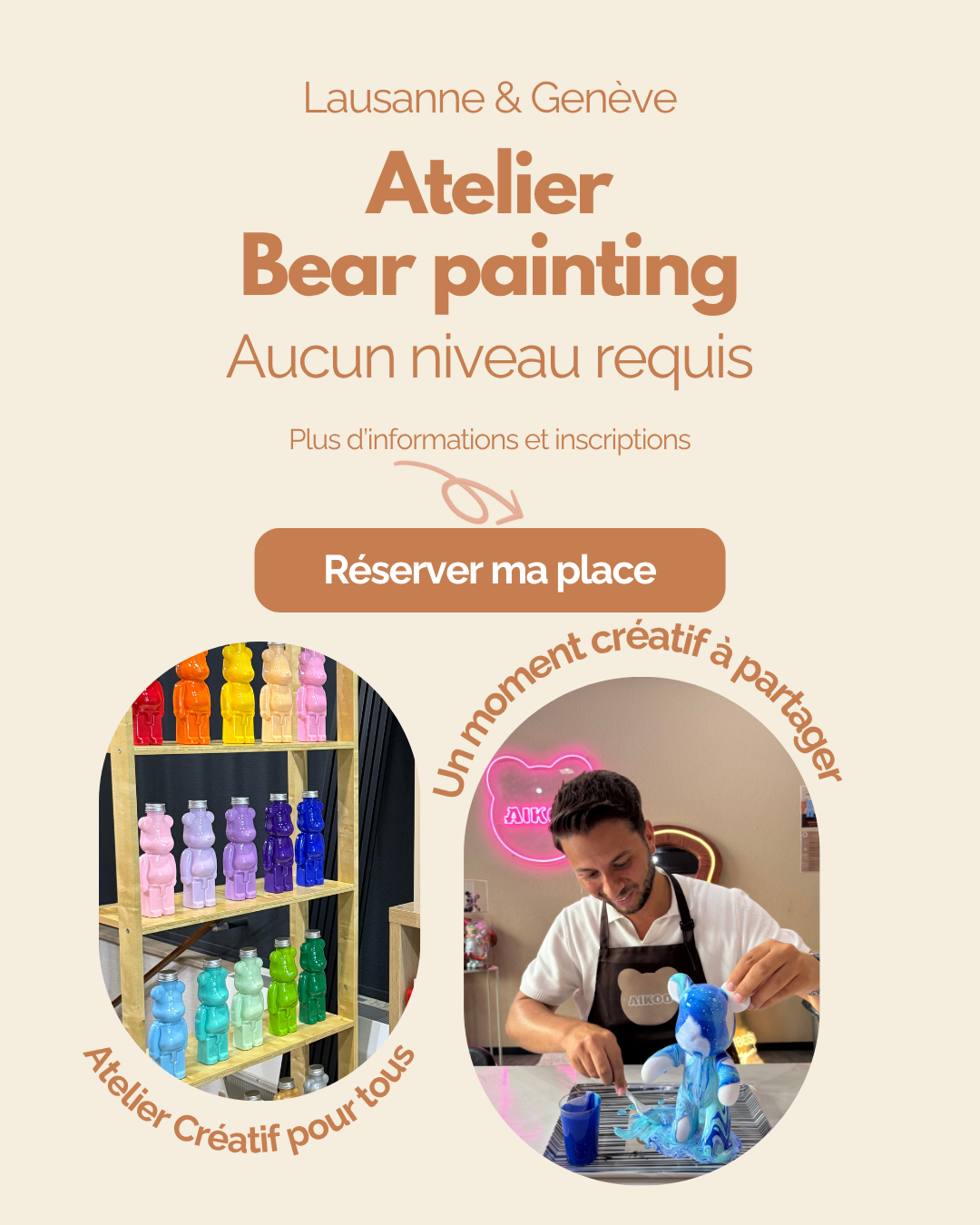 atelier bear painting geneve et lausanne